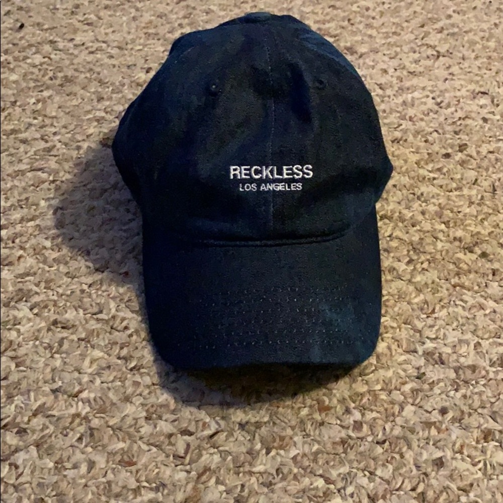 NWOT Young and reckless Jean dad hat